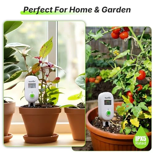 Visual Gauge Digital Smart Wireless Plant Moisture Meter — Soil Moisture Sensor, RainPoint