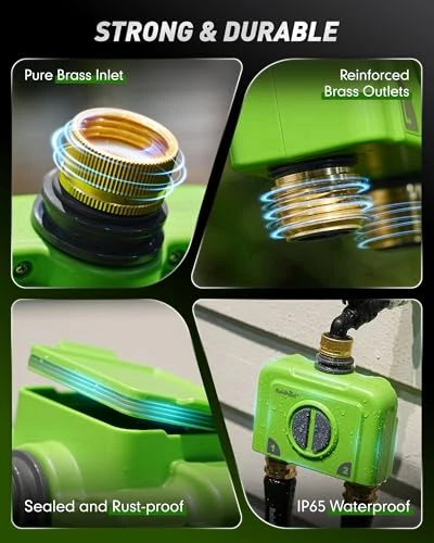 WiFi Water Timer for Garden Hose — Irrigation System, RainPoint