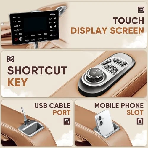 Zero Gravity Full Body Massage Chair with SL-Track, Heating & AI Voice Control — Massage Chairs, Homall