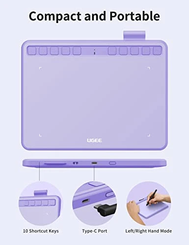 Drawing Tablet with Battery-Free Stylus — Drawing Tablet, UGEE