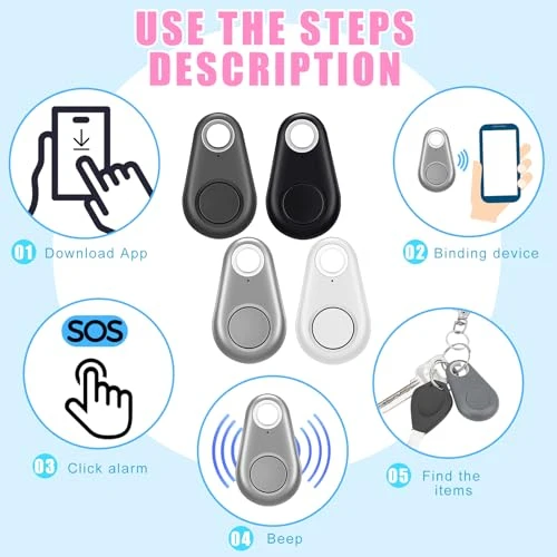 Portable GPS Tracking Anti Loss Smart Device Key Finder Locator — Dog GPS Tracker, Flutesan