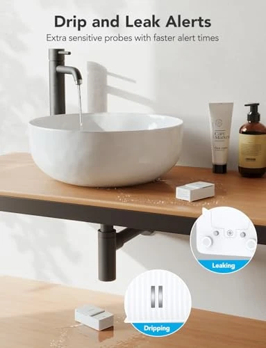 Premium Smart Water Leak Detector — Water Shut Off Valve, GoveeLife