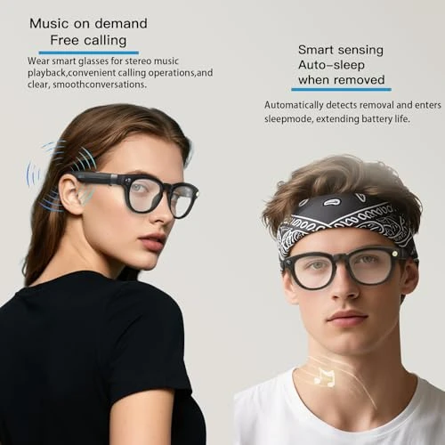 Smart Glasses with 4K HD Camera — Smart Glasses, ROZEUS
