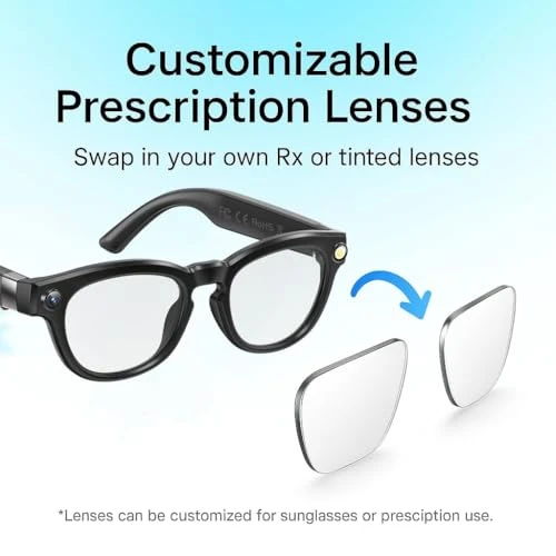 Smart Glasses with 4K HD Camera — Smart Glasses, ROZEUS