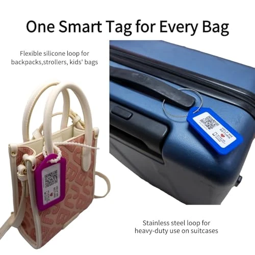 Smart Luggage Tags with QR Code — Smart Luggage, Generic