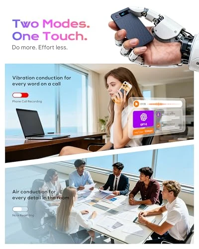 Voice Recorder with AI Note Taking — Translator Device, Elasound