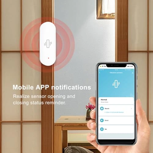 Wireless Vibration Sensor with App Alerts — Motion Sensor, SENCKIT