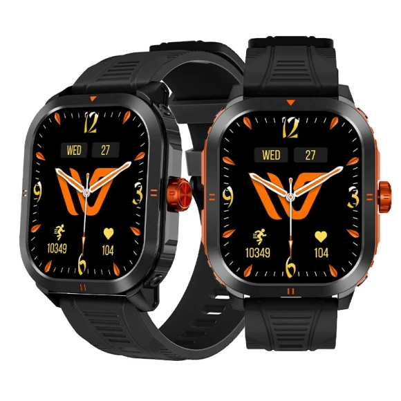 Smartwatch with AMOLED Display — Fitness Tracker, Weofly