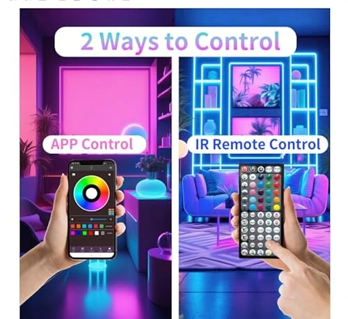 Color Changing RGB LED Strip Lights — LED Strip Lights, NBBUFF