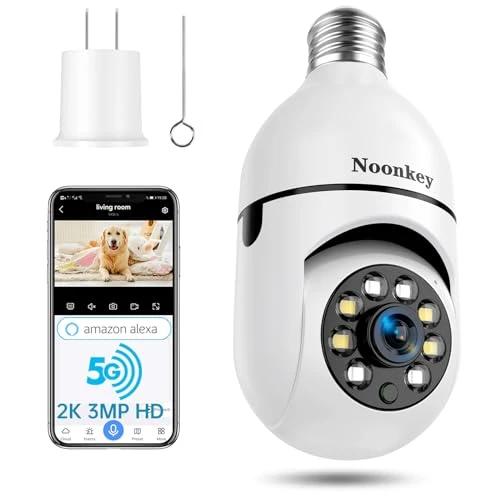 Light Bulb Security Camera — Security Camera, Noonkey