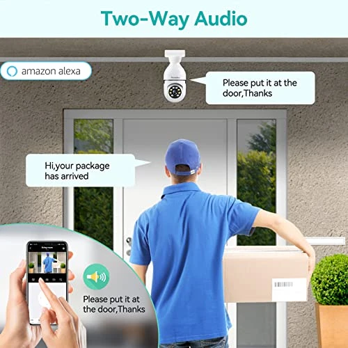 Light Bulb Security Camera — Security Camera, Noonkey