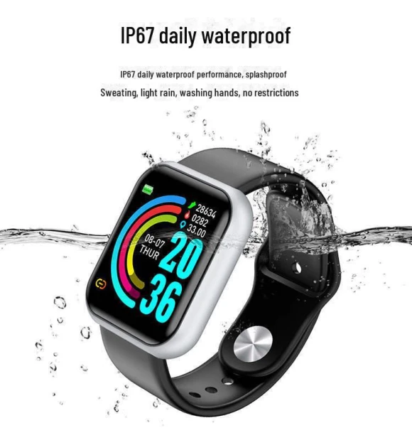 Smart Bracelet — Fitness Tracker, AI Supermarket