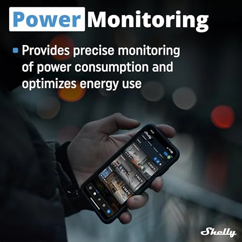 Smart Dimmer with Power Monitoring — Smart Switch, Shelly