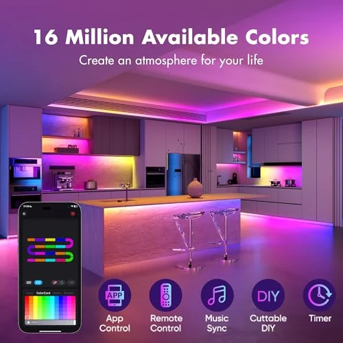 Smart IC RGB LED Strip Lights — LED Strip Lights, TFZBA