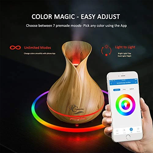 Smart WiFi Humidifier and Aromatherapy Essential Oil Diffuser — Essential Oil Diffuser, Sierra Modern Home