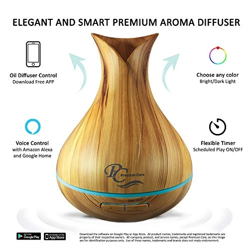 Smart WiFi Humidifier and Aromatherapy Essential Oil Diffuser — Essential Oil Diffuser, Sierra Modern Home
