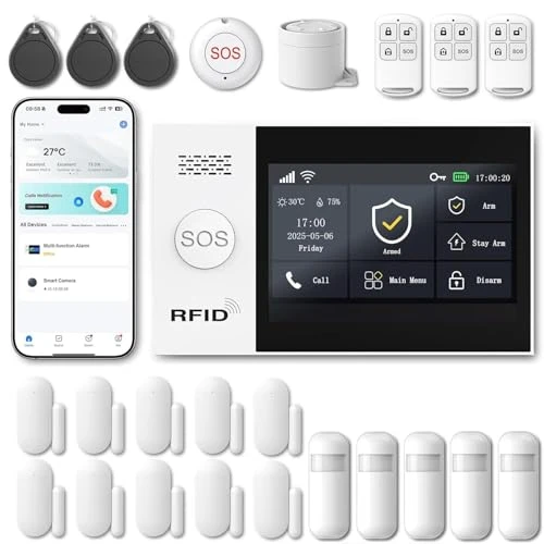 Wireless Alarm System for Home Security — Security Monitoring, XUK