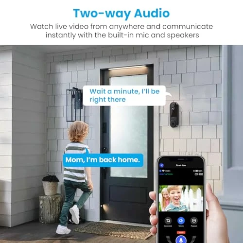 Wireless Video Doorbell Camera — Video Doorbell, BoomChill