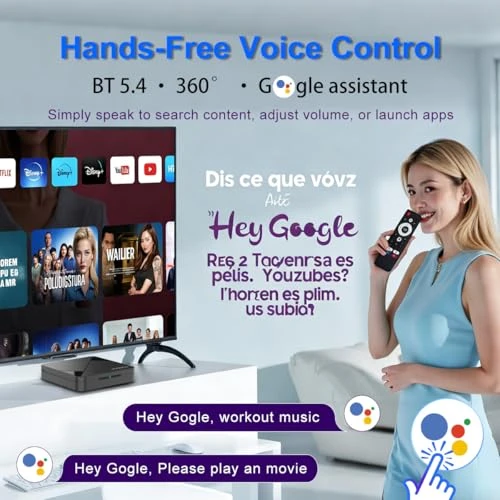 Android TV Box — Smart TV, LEFFOT