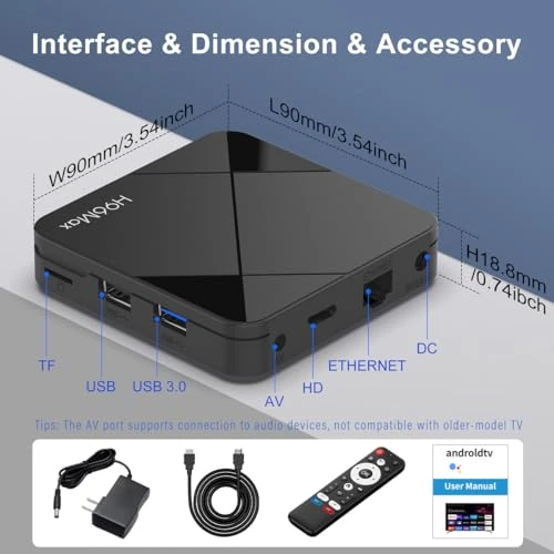 Android TV Box — Smart TV, LEFFOT