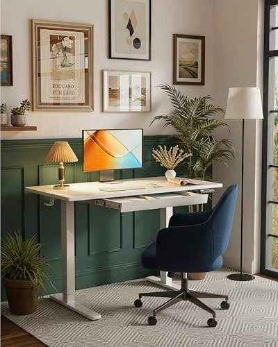 Electric Standing Desk with Drawers — Standing Desk, ErGear