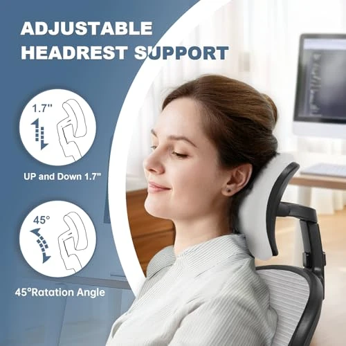 Ergonomic Desk Chair with High Back, Flip-up Armrests — Smart Chairs, Synorla