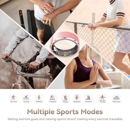 Fitness & Activity Tracker Ring — Smart Ring, PJIVE