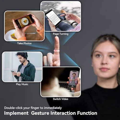 Fitness & Activity Tracker Ring — Smart Ring, PJIVE