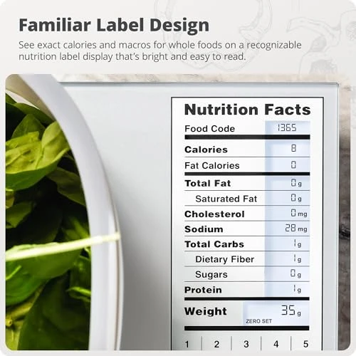 Food Scale with Nutrition Calculator — Smart Scale, Greater Goods