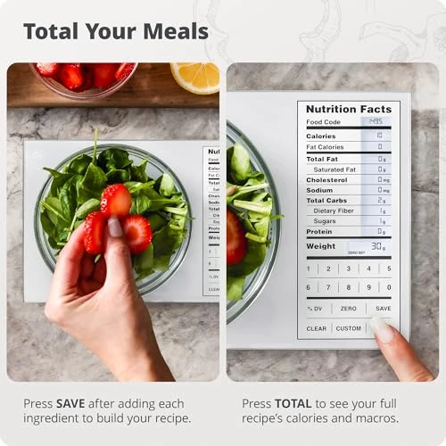 Food Scale with Nutrition Calculator — Smart Scale, Greater Goods