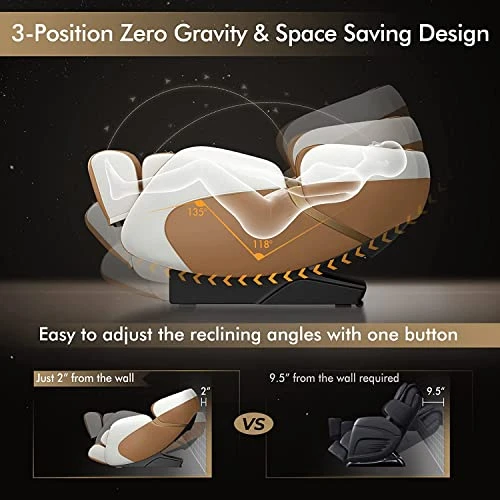 Full Body Zero Gravity Massage Recliner — Massage Chairs, COSTWAY