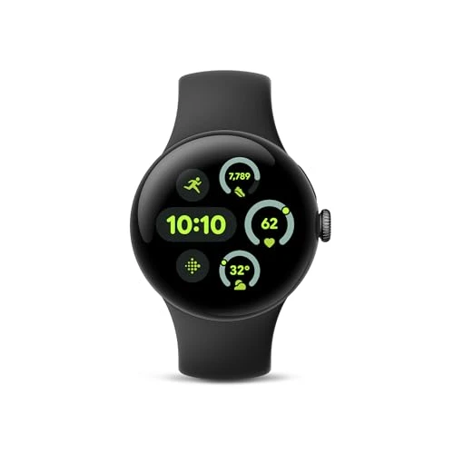 Pixel Watch 3 (41mm) 2024 Model - Android Smartwatch, Heart Rate Tracking, Fitbit Advanced Running, Fitness Insights,... — Smart Watch, Google