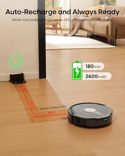 Robot Vacuum and Mop Combo — Robot Vacuum, uninell