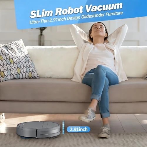 Robot Vacuum and Mop Combo — Robot Vacuum, Kilgone