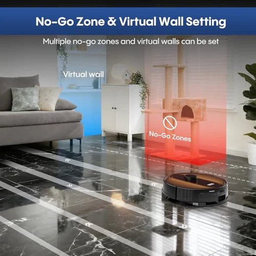 Robot Vacuum and Mop with LIDAR Navigation — Robot Vacuum, AZQQ