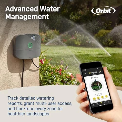 Smart Indoor/Outdoor Sprinkler Controller — Irrigation System, Orbit