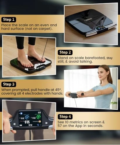 Smart Scale with Body Composition Analysis — Smart Scale, Homerz