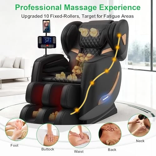 Upgraded Full Body Massage Chair Recliner — Massage Chairs, VUYSUYVY