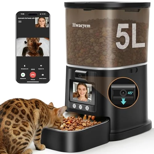 Automatic Pet Feeder with Camera — Automatic Pet Feeder, HWAEYEM