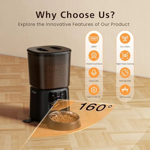 Automatic Pet Feeder with Camera — Automatic Pet Feeder, Petrice