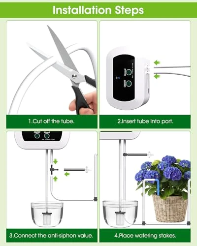 Automatic Watering System for Potted Plants — Irrigation System, MQHUAYU