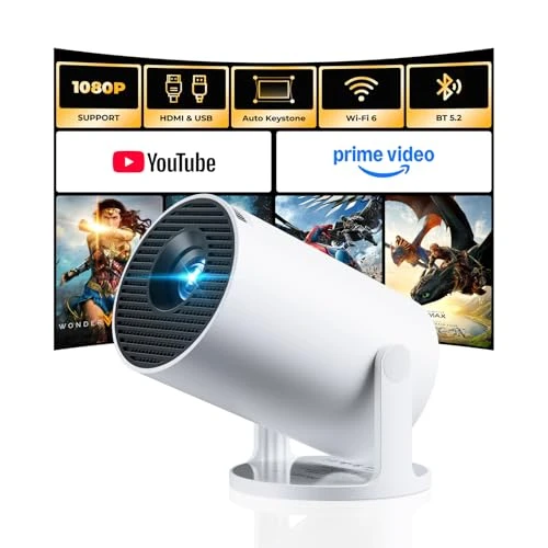 Mini Projector with WiFi and Bluetooth — Smart Projector, ClokoWe