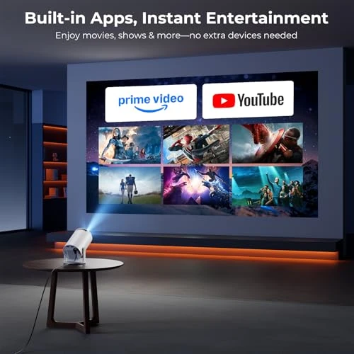 Mini Projector with WiFi and Bluetooth — Smart Projector, ClokoWe