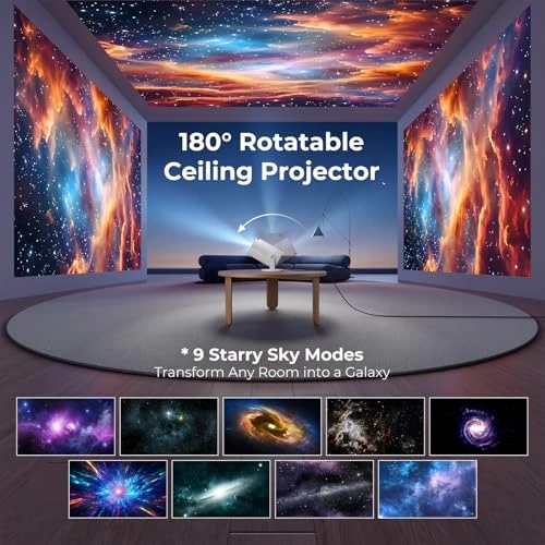 Mini Projector with WiFi and Bluetooth — Smart Projector, ClokoWe