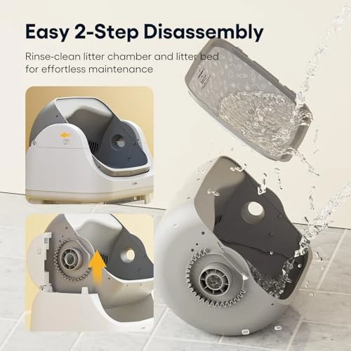 Open Top Self Cleaning Cat Litter Box — Self-Cleaning Litter Box, PetPivot