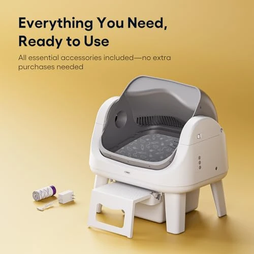 Open Top Self Cleaning Cat Litter Box — Self-Cleaning Litter Box, PetPivot