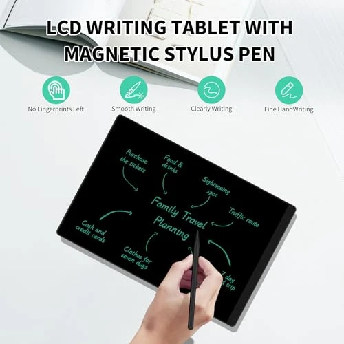 Reusable LCD Writing Tablet — Drawing Tablet, YOLIPULI