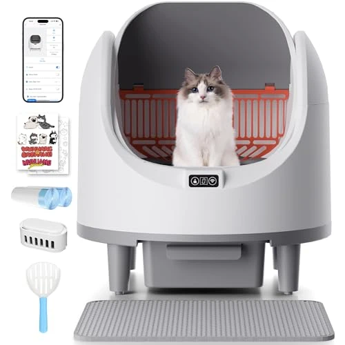 Self Cleaning Litter Box for Multiple Cats — Self-Cleaning Litter Box, Bashaw