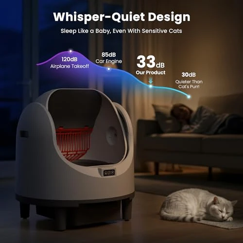 Self Cleaning Litter Box for Multiple Cats — Self-Cleaning Litter Box, Bashaw