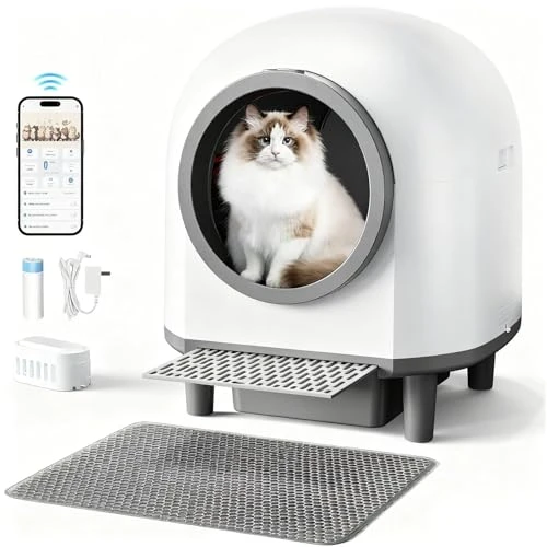 Self Cleaning Litter Box for Multiple Cats — Self-Cleaning Litter Box, whiffee